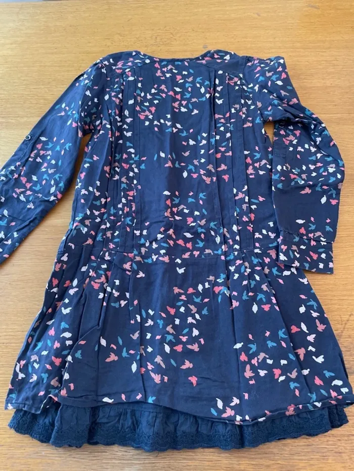 Robe marese 10 ans motif oiseaux - photo numéro 4