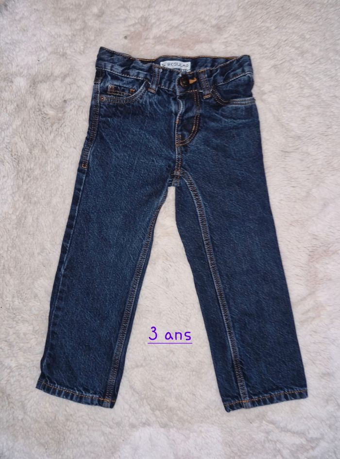 Jean regular garçon 3 ans