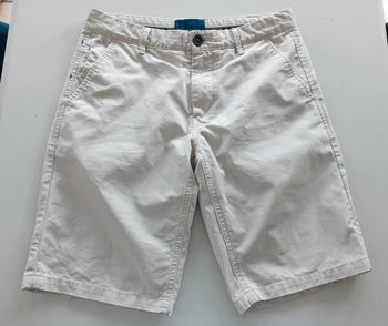Bermuda forme chino beige