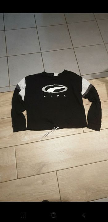 Sweat court fille puma XS