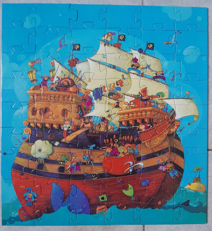 Puzzle - Le Bateau de Barberousse - photo numéro 2