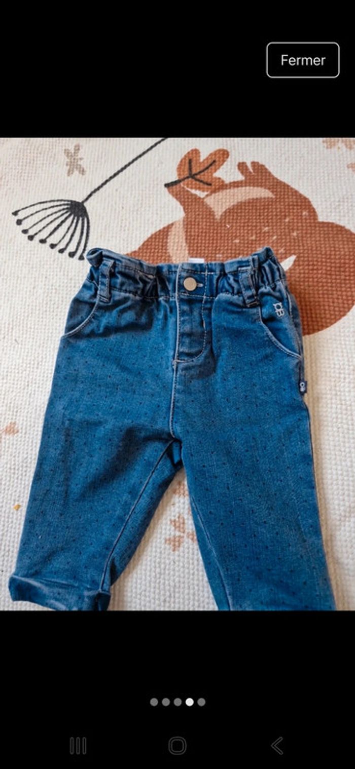 Lot de 3 pantalons 6 mois - photo numéro 5