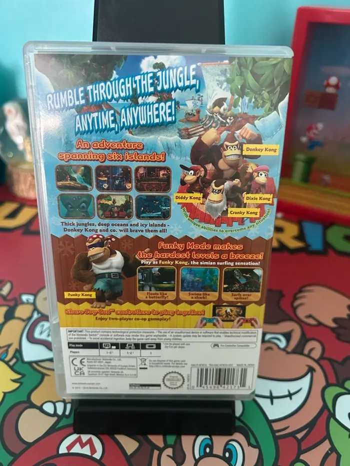 Jeu donkey Kong country tropical freeze switch - photo numéro 2