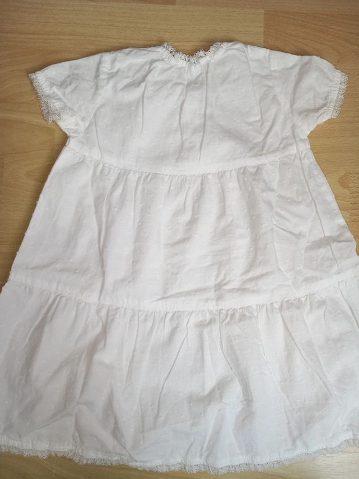 Robe blanche Petit Bateau 18 mois Excellent état - photo numéro 6
