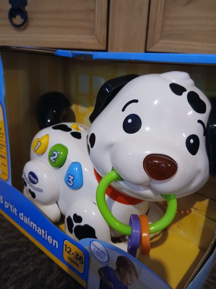1 ,2,3.petit dalmatien interactif vtech - photo numéro 4