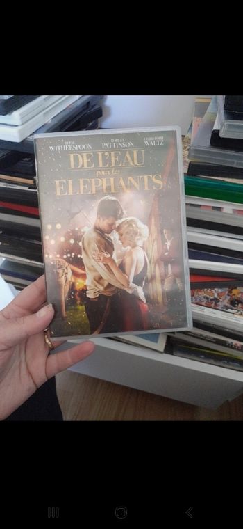 Dvd de l eau pour les elephants