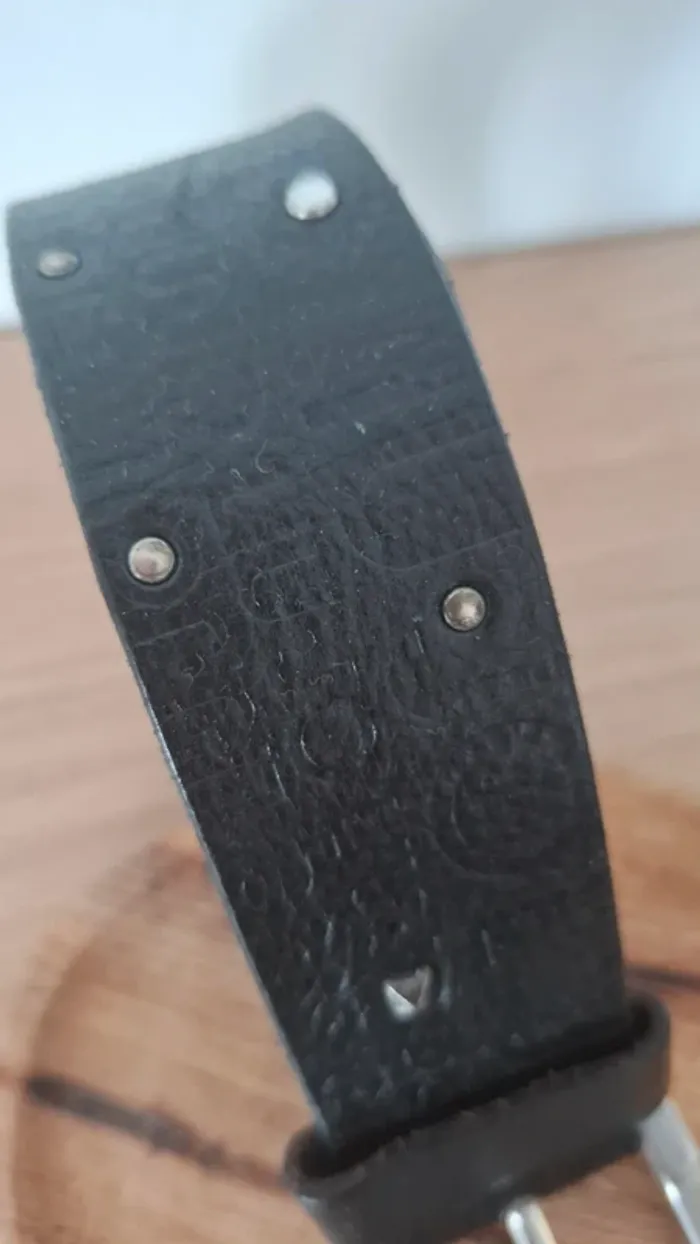 Ceinture Liu jo en cuir véritable - noir - Luxe made in Italy - photo numéro 5
