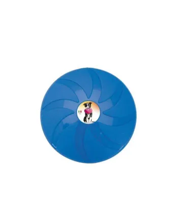 Frisbee bleu pour chien – 23,5 cm Neuf