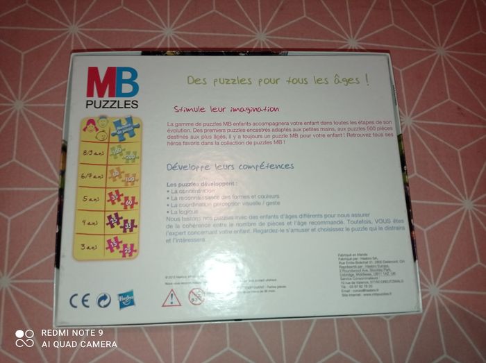 Puzzle + poster, Moi moche et méchant, 45 pièces, MB - photo numéro 8