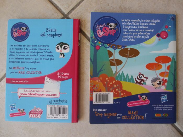Lot de 2 livres enfant Littlest Petshop - photo numéro 2