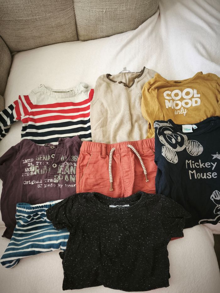 Gros lot vêtements garçon 26 pièces