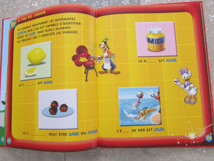 Lot de 5 livres Disney La Maison de Mickey "Les sens" Tomes 27 à 31 - photo numéro 7