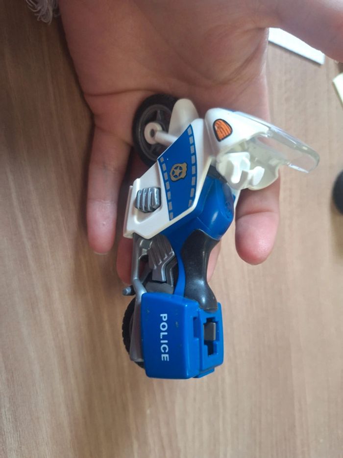 Moto police playmobil - photo numéro 3