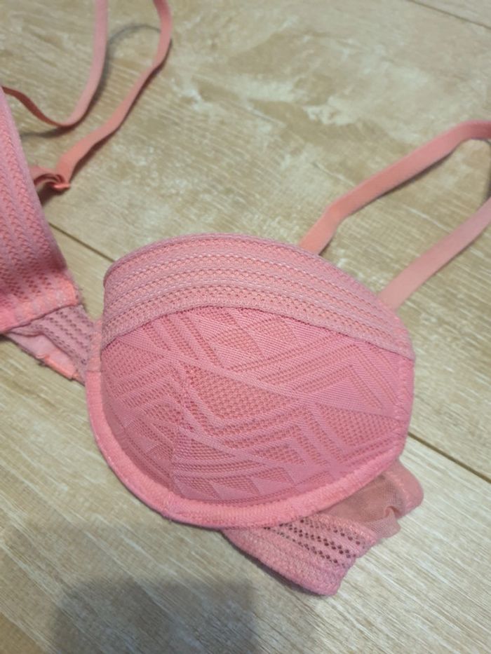 Soutien gorge rose fluo undiz - photo numéro 3