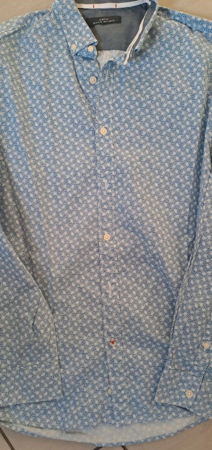 Chemise à motif fleurs - photo numéro 2