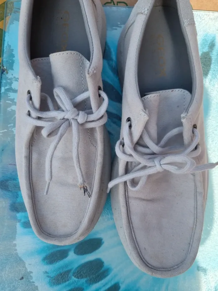 Mocassin gris geox - photo numéro 5