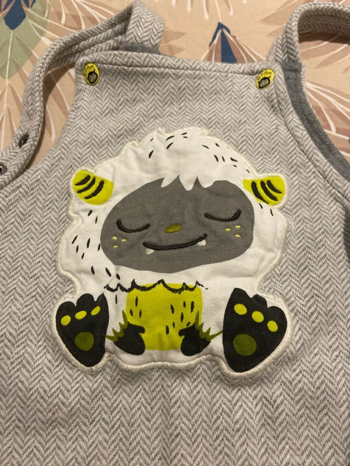 Salopette chaude doublée polaire - photo numéro 2