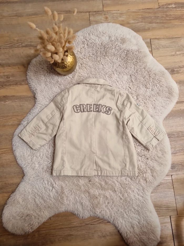 Veste beige Creeks  12 mois - photo numéro 3