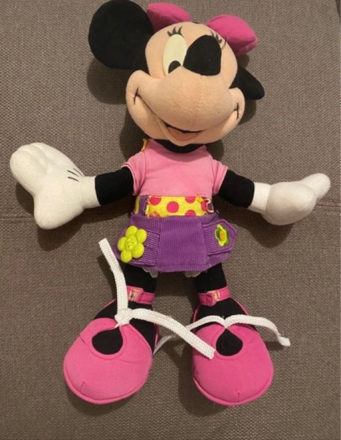 Lot peluches Mickey et Minnie d’apprentissage - photo numéro 5