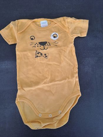 body jaune 12 mois absorba