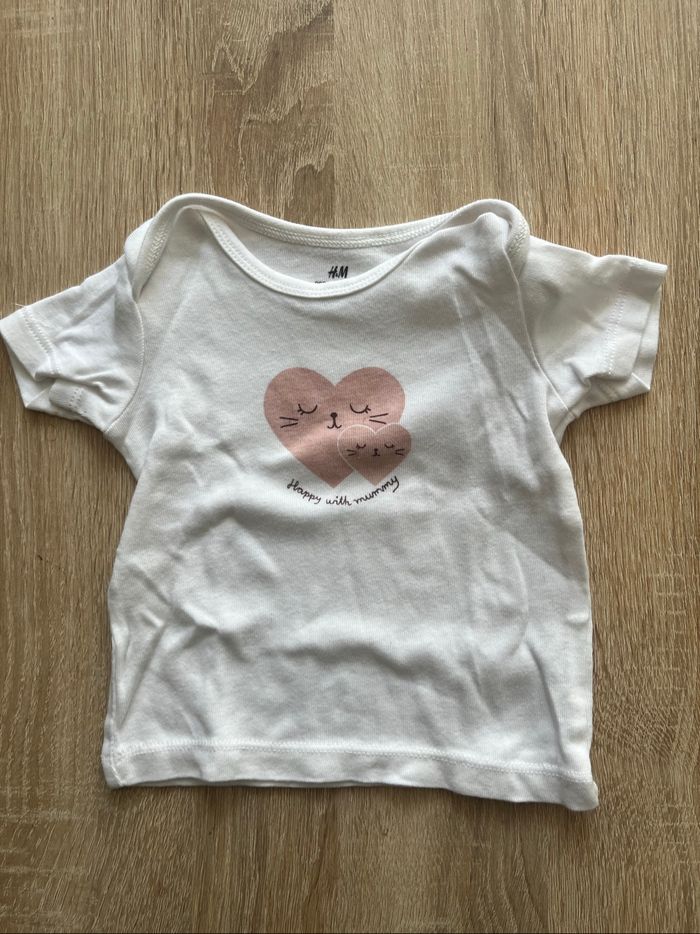 Lot de 3 t shirt taille 3 mois - photo numéro 4