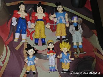Lot figurine Dragon Ball GT De Agostini Atlas figure set