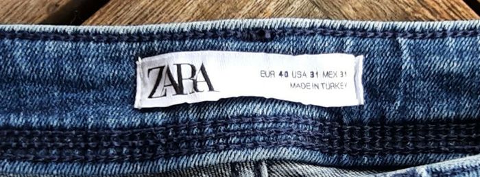 Jean troué Zara, 40 - photo numéro 3
