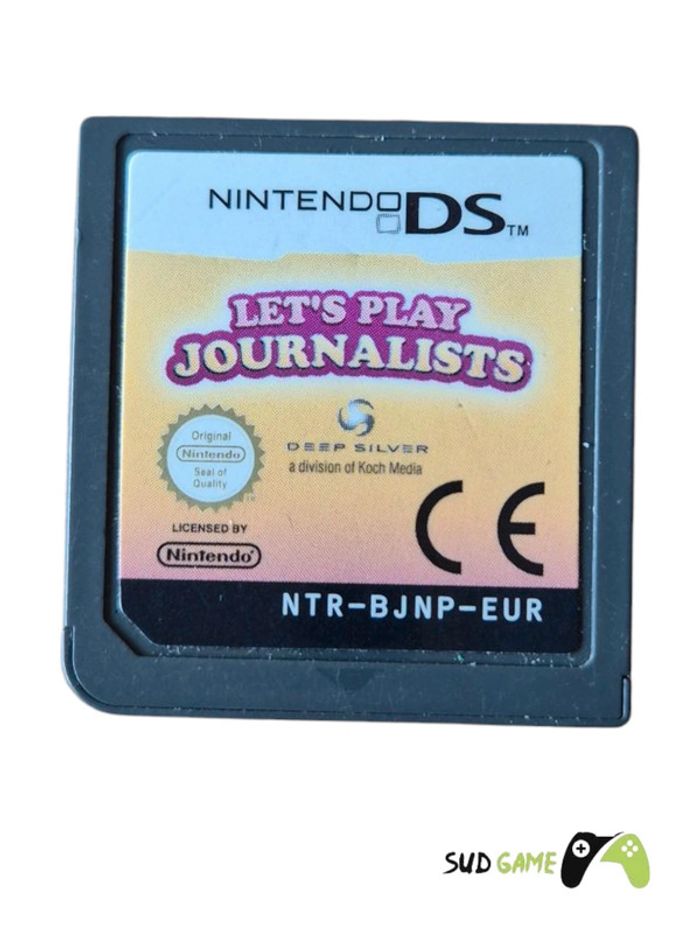 Jeu DS en loose " Let's play journalist "