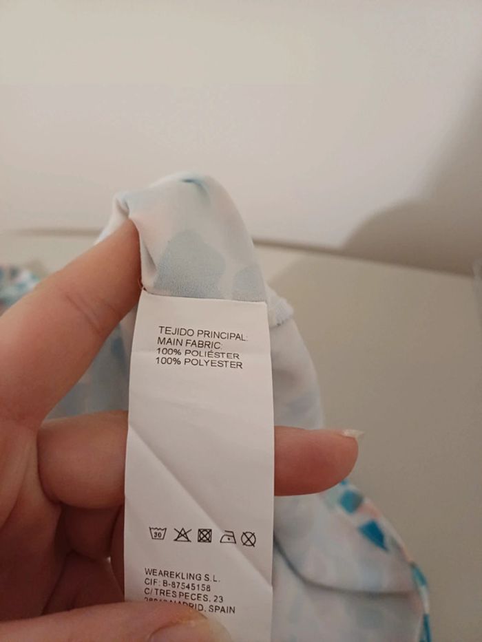 Robe légère colorée asymétrique Kling taille M 38 - photo numéro 9