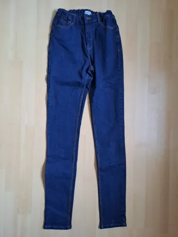 Jean Skinny Bleu Foncé - Kiabi - Taille 38 (M) - Longueur L34 - Taille Élastique