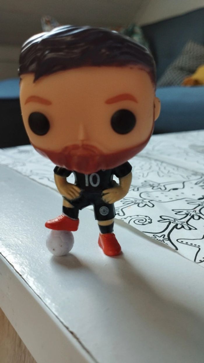 Figurine cartoon football neuve Lionel Messi inter Miami USA maillot noir