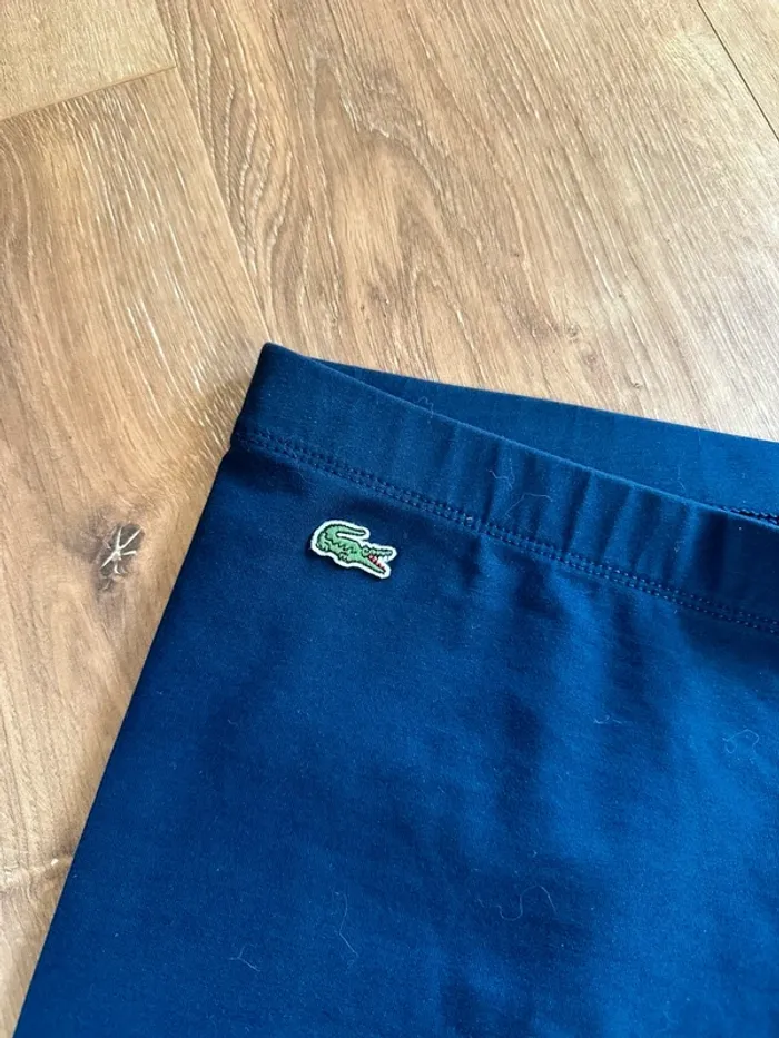 Legging de sport Lacoste bleu marine taille 40 - photo numéro 4