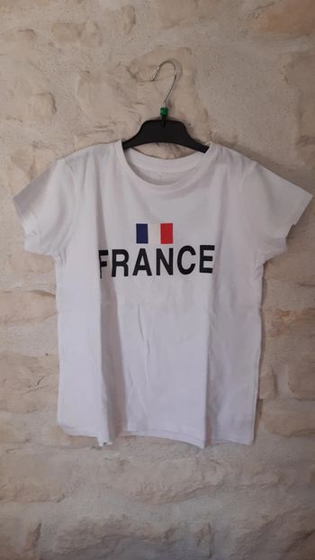 Tee-shirt France 8 ans mixte