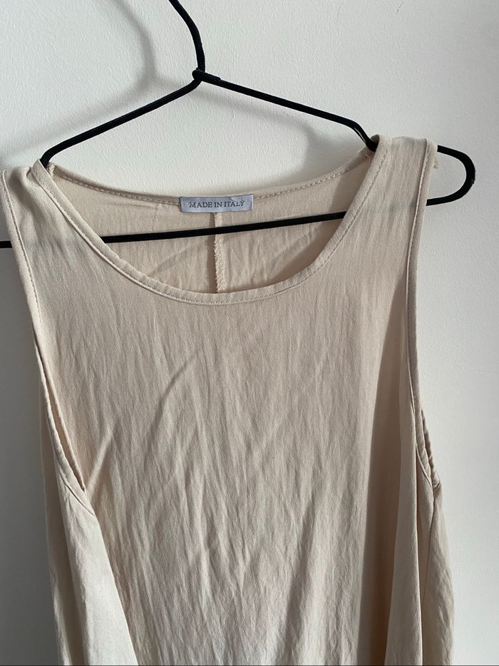 Robe longue beige T-unique (mais va du 36 au 40) - photo numéro 2