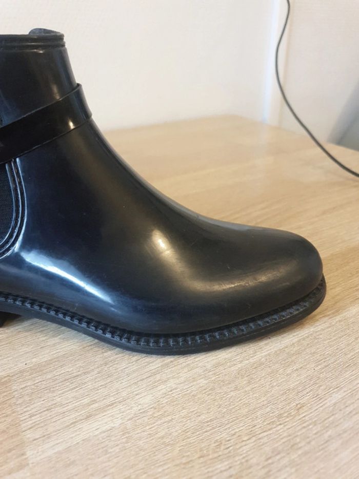 Bottines en Caoutchouc noires - photo numéro 9