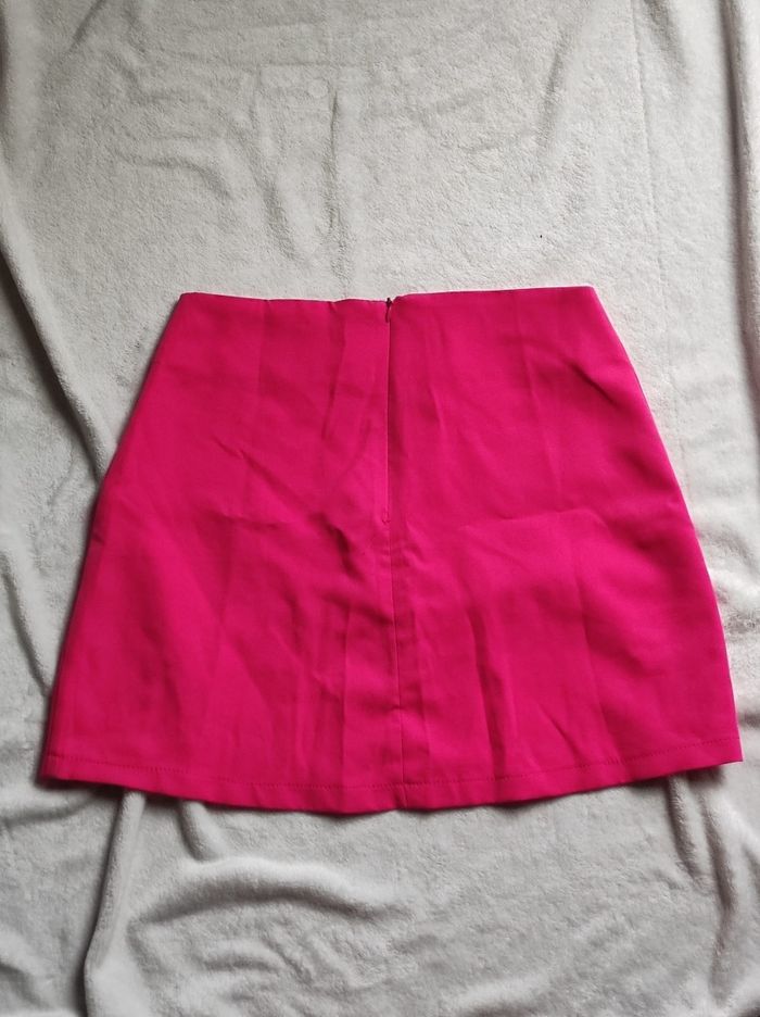 Mini jupe rose taille unique - photo numéro 4