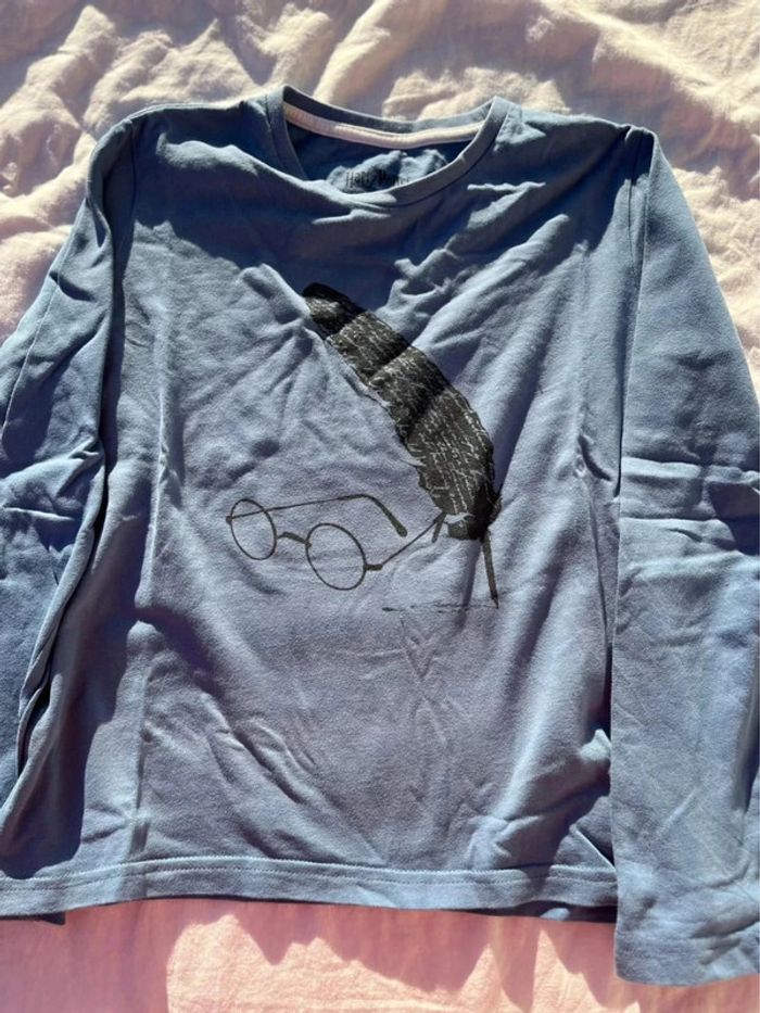 T shirt manches longues cyrillus Harry Potter 10 ans - photo numéro 4