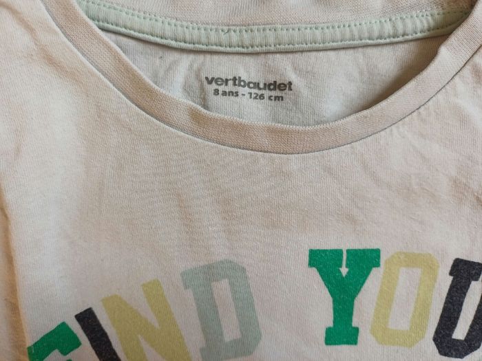Lot T shirt 8 ans garçon vertbaudet - photo numéro 3