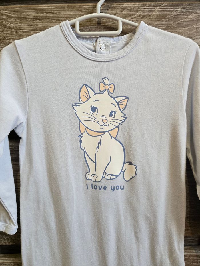 Vêtement Bébé Fille - Pyjama Marie bleu - Disney - 24 mois - photo numéro 4