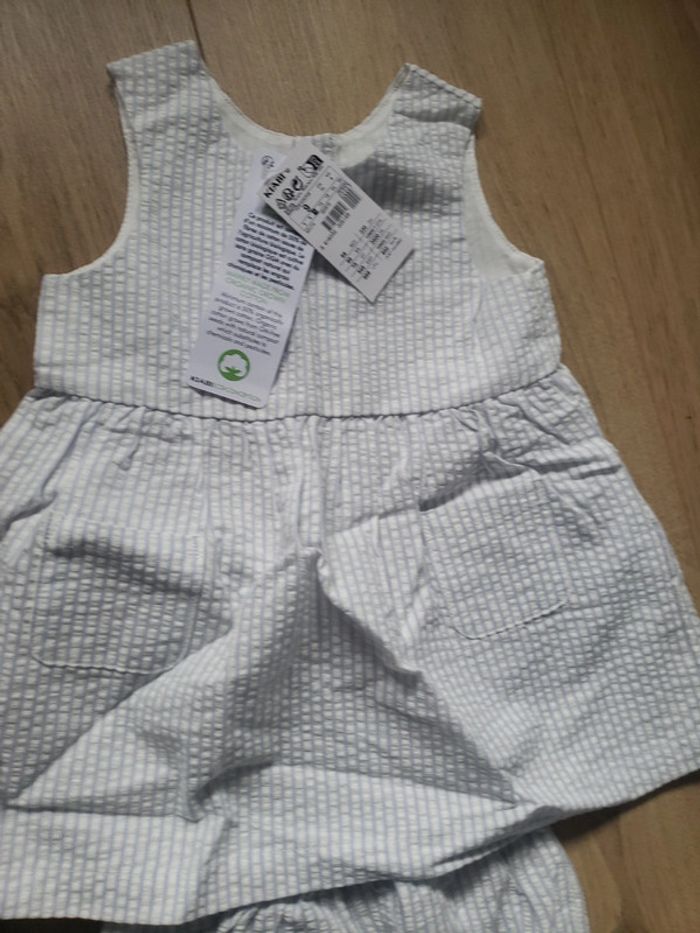 Robe et culotte Kiabi 9 mois 71 cm - photo numéro 2