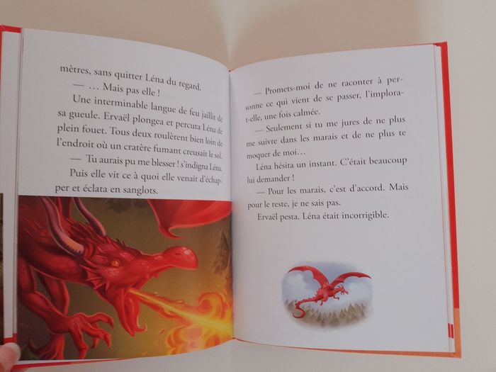Lot de 2 livres L'enfant dragon Tomes 1 et 2 Auzou romans - photo numéro 3