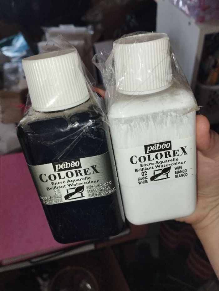 Encre aquarelle