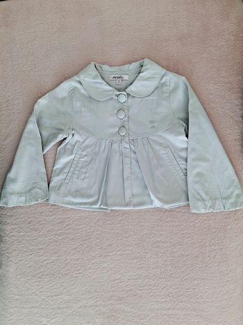 Veste d'extérieur en coton Repetto 3 ans gris clair