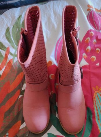 Bottine rose taille 37