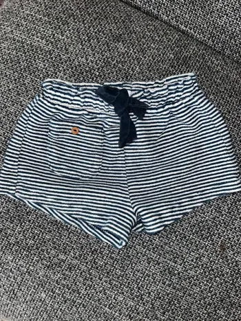 Short rayé