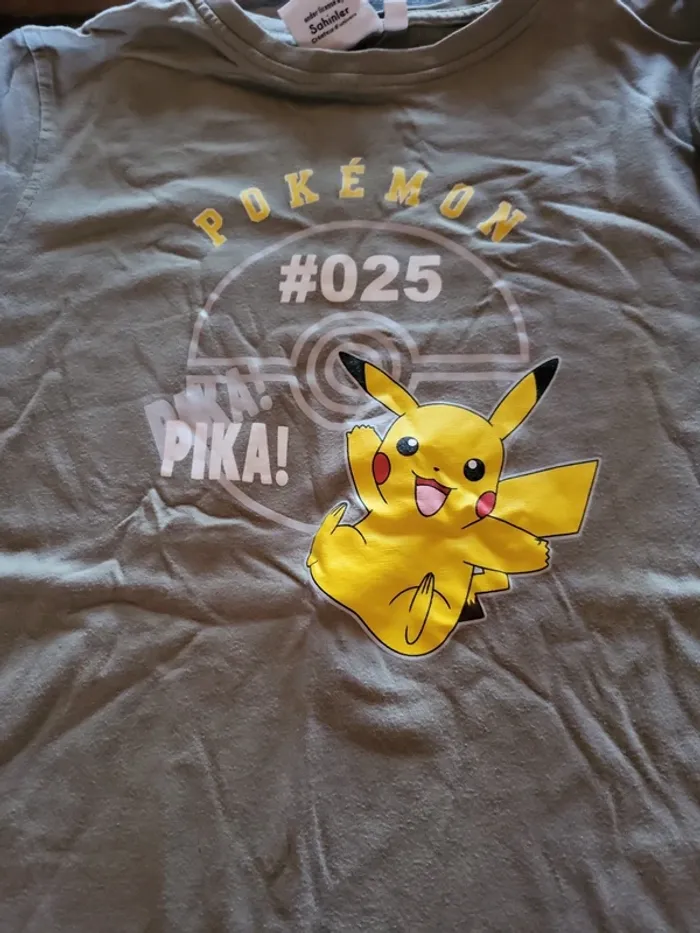Tee-shirt manche courte pokemon - photo numéro 2