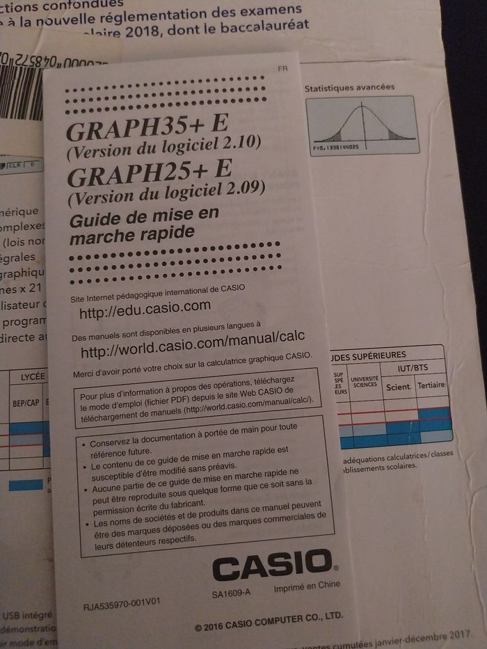 Calculatrice graphique 35+E - photo numéro 6