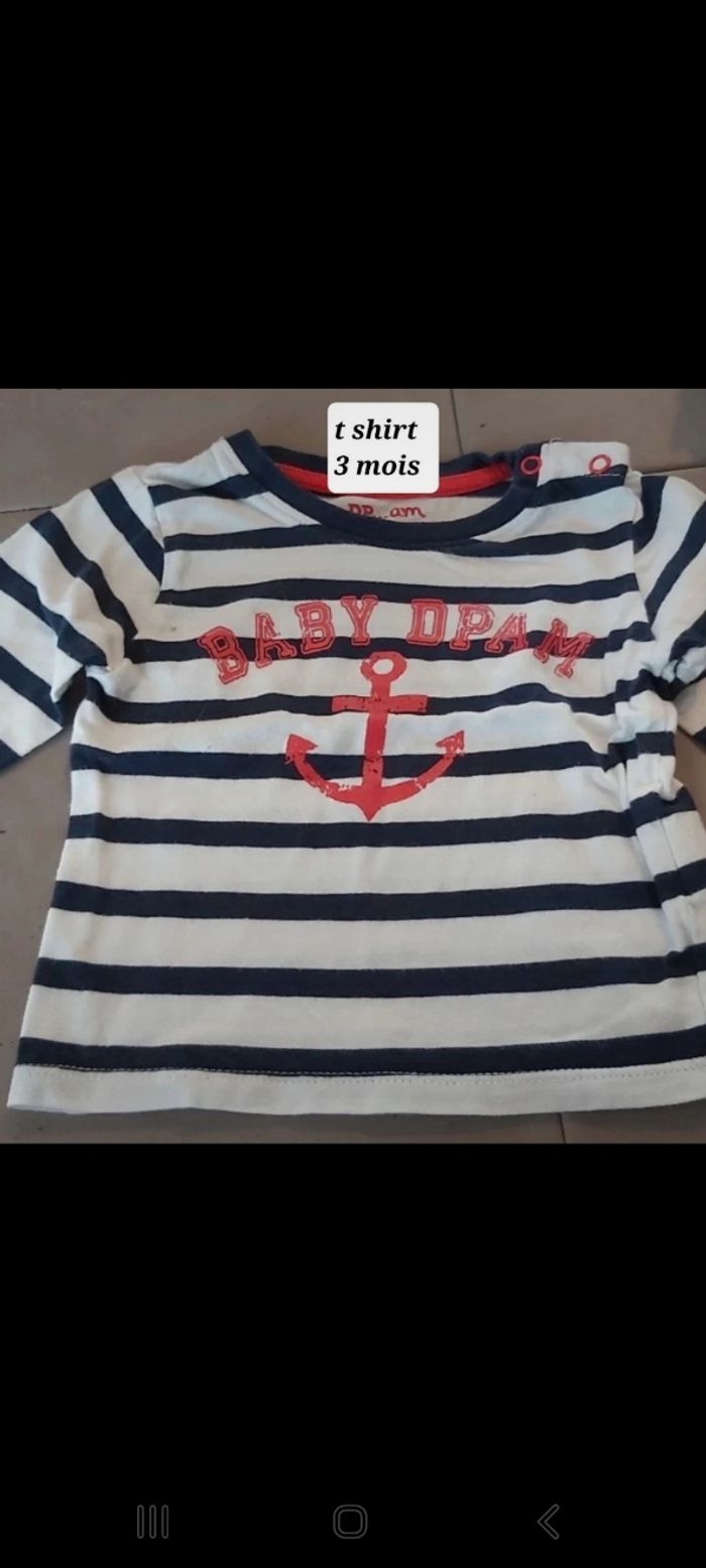 Tshirt 3 mois DPAM