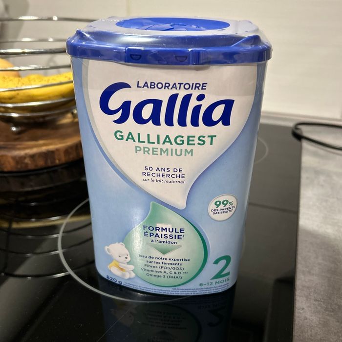 Lait gallia formule épaissie