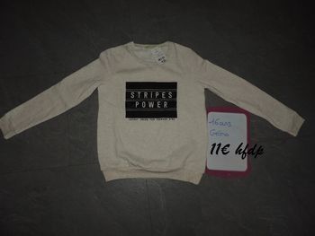 sweat gémo taille 16 ans